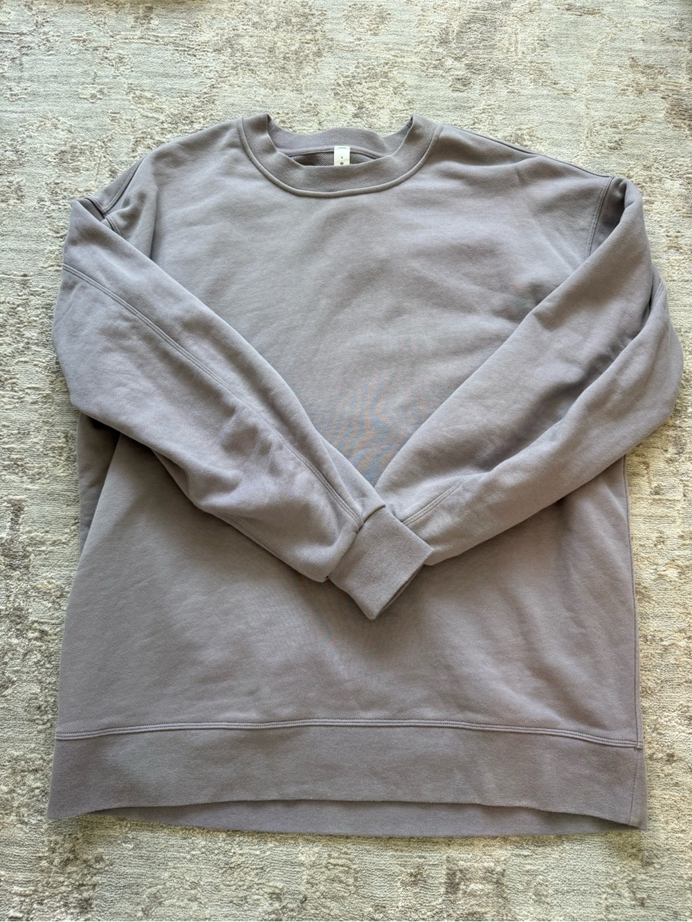 Lululemon perfectly oversized crew sweatshirt violet verbena